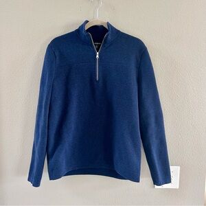 Men’s Large Banana Republic Blue Quarter-Zip